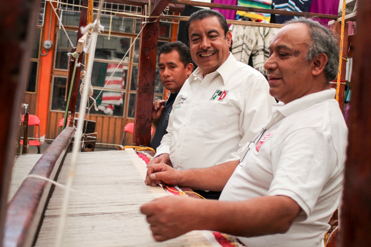 Florentino Domínguez impulsará las artesanías de Tlaxcala